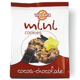 Mini Cookies-Cocoa-Chocolate Chip  Cat: Cookies-Trikala-Vio Supplier Ref: A12-VIO